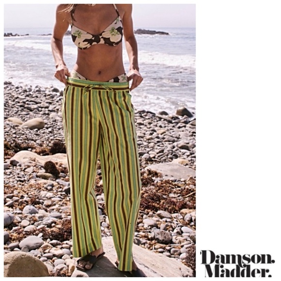 💥SALE Nwts-$108 Damson Madder Ritik Trousers 4 “Casual-Chic” High-Rise Pull-On - Picture 5 of 15